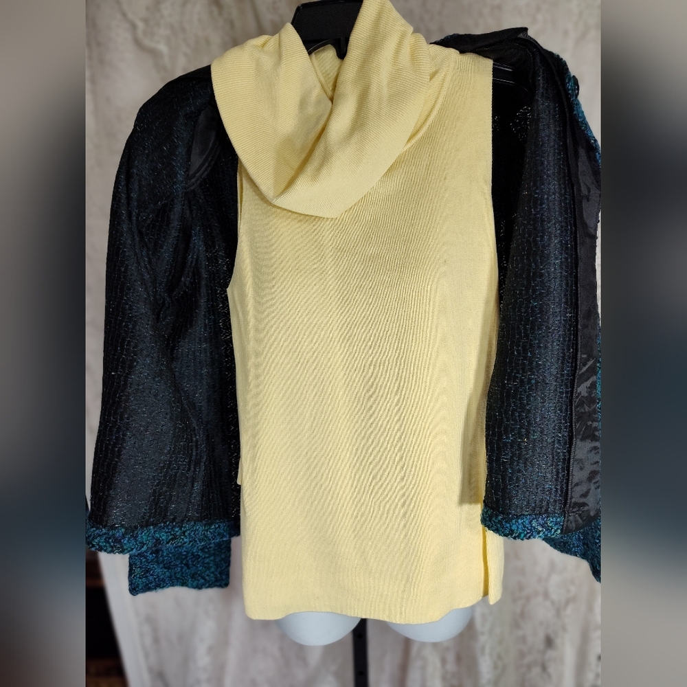 First Option Blue Boucle Jacket - Picture 5 of 7